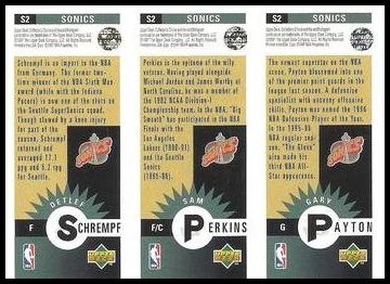 1996-97 Collector's Choice Seattle SuperSonics